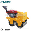 Hand Push Mini Double Drum Compactor Vibratory Road Roller